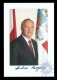 Autograph  of Andris Berzins of  President Of Latvia.