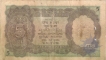 Five Rupees Bank Note of King George VI Signed by C D  Deshmukh of Burma Issue.