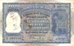 One Hundred Rupees Bank Note Signed by B Rama Rau of  Republic India.