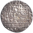 Silver Rupee Coin of Islam Shah of Delhi Sultanate.