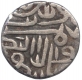 Silver Half Tanka Coin of Shams Al Din Muzaffar II of Gujurat Sultanate.