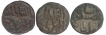 Copper Paisa Coins of Ahsan Shah as Sultan of  Madura Sultanate.