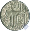 Silver Rupee Coin of Jalal ud din Muhammad Akbar of Ahmadabad Mint.