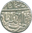 Silver Rupee Coin of Jalal ud din Muhammad Akbar of Ahmadabad Mint.