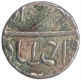 Silver Rupee Coin of Akbar of Ahmadabad Mint.