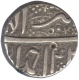 Silver Rupee Coin of Akbar of Ahmadabad Mint.