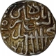 Silver Rupee Coin of Akbar of Bhakkar Mint.