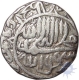 Silver Rupee Coin  of Akbar of Hisar Mint.