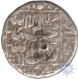 Silver Rupee Coin of Shahjahan of Daulatabad Mint.