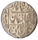 Silver Rupee Coin of Muhammad Shah Jahan of Surat Mint.