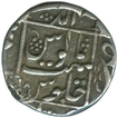 Silver Rupee Coin of Aurangzeb Alamgir of Junagarh Mint.