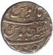 Silver Rupee Coin of Aurangzeb Alamgir of Junagarh Mint.