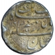 Silver Rupee Coin of Aurangzeb Alamgir of Nursatabad Mint.