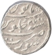 Silver Rupee Coin of Aurangzeb Alamgir of Surat Mint.