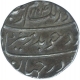 Silver Rupee Coin of Aurangzeb Alamgir of Surat Mint.