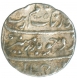 Silver Rupee Coin of Aurangzeb Alamgir of Surat Mint.