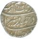 Silver Rupee Coin of Aurangzeb Alamgir of Surat Mint.