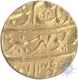 Gold Mohur Coin of Aurangazeb Alamgir of Khambayat Mint.