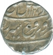 Silver Rupee Coin of Farrukhsiyar of Burhanpur Mint.