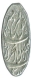 Silver rupee Coin of Farrukhsiyar of Shahjahanabad Mint.