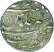 Silver Rupee Coin of Muhammad Shah of  Surat Mint.