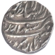 Silver Rupee Coin of Ahmad Shah Bahadur of Lahore Mint.