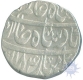 Silver Rupee Coin of  Mustafabad Mint of Rohilkhand.