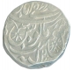 Silver Rupee Coin of  Mustafabad Mint of Rohilkhand.