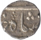 Silver Half Rupee Coin of  Imtya Ud Daula of Broach.