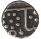 Silver One Eighth Rupee Coin of Jayaji Rao of Gwalior.