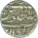 Silver Rupee Coin of Hyderabad Feudatory of Gadwal Mint.