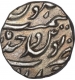 Silver Quarter Rupee Coin of Mir Mehbub Ali Khan of Hyderabad State.