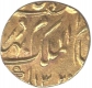 Gold One Eighth Ashrafi Coin of  Mir Mahbub Ali Khan of Hyderabad State.