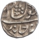 Silver One Rupee Coin of Jafarabad urf Chandor Mint of Indore State.