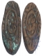 Copper Falus Coins of Mahmud Shah and  Husain Shah of Jaunpur Sultanate.