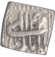 Silver Rupee Coin of Square  Coin of Jalal Ud Din Muhammad Akbar of Delhi.