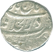 Silver Rupee Coin  of Shah Alam Bahadur of Shahjahanabad Dar ul Khilafat Mint.