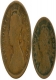 Copper Quarter  Anna and One Twelfth  Anna Coins of Dewas Senior Branch.