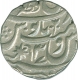 Silver One Rupee coin of Qita Bareili mint of Bengal Presidency.