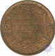 Copper Quarter  Anna Coin of King Edward VII of 1903,