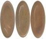 Copper Quarter Anna Coin of  King Edward VII of 1905 and  1906 and 1908.