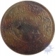 Copper Half  Anna Coin of  Victoria Queen of  Bombay Mint of 1862,