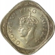 Cupro Nickel Half Anna of King George V of Calcutta Mint of 1947.