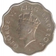 Cupro Nickle One  Anna Coin of King George VI of Bombay mint of 1938.