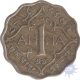 Cupro Nickel One  Anna Coin of King George VI of   Bombay Mint of 1938.