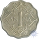 Cupro Nickel One  Anna Coin of King George VI of Bombay  Mint of 1938.