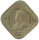 Cupro Nickle Two Annas Coin of King George V of Calcutta Mint of 1933.