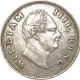 Silver Quarter  Rupee Coin of King William IIII of  Calcutta Mint of 1835.