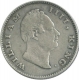 Silver Half Rupee Coin of  King William IIII of Bombay Mint of  1835.