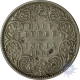 Silver Half  Rupee Coin of Victoria Empress of  Bombay Mint of 1893.